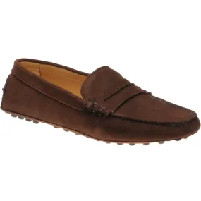 rubber-soled driving moccasins