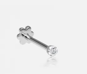 1.5mm Invisible Set Diamond Threaded Stud