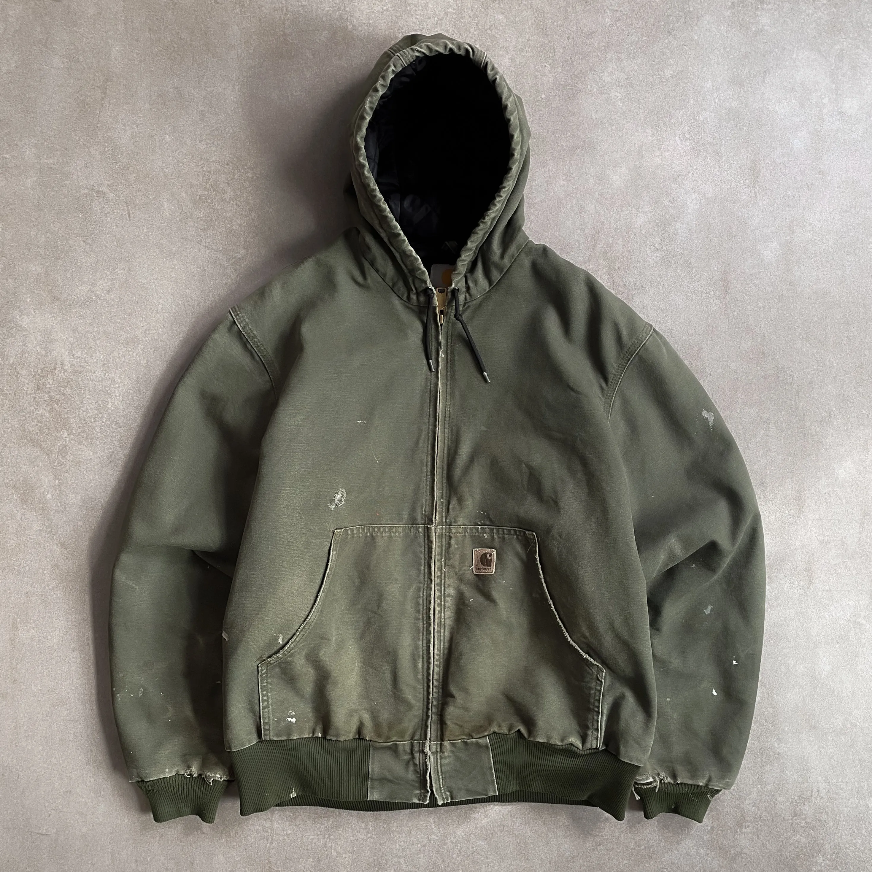 1990s Carhartt Green Active Jacket - L