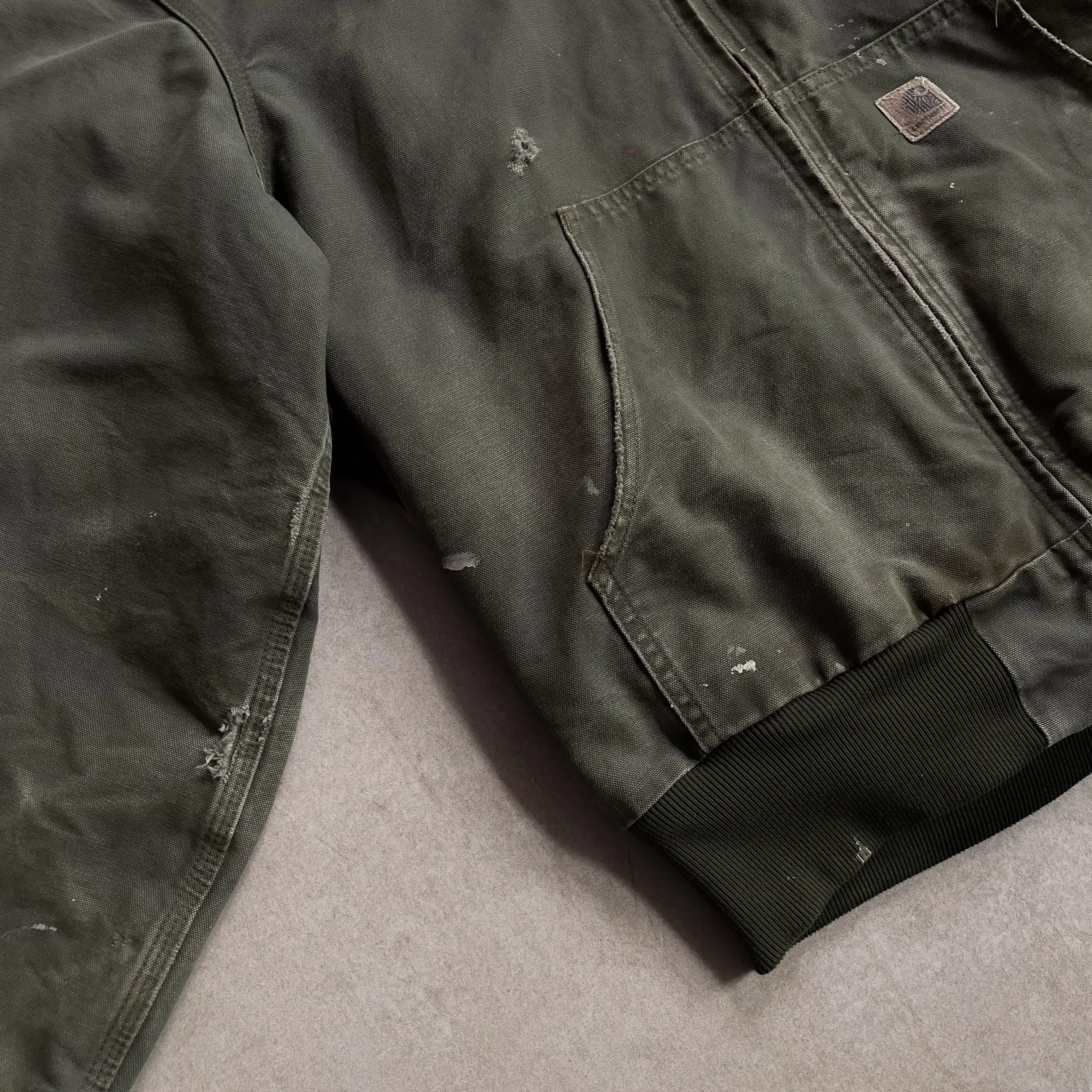 1990s Carhartt Green Active Jacket - L