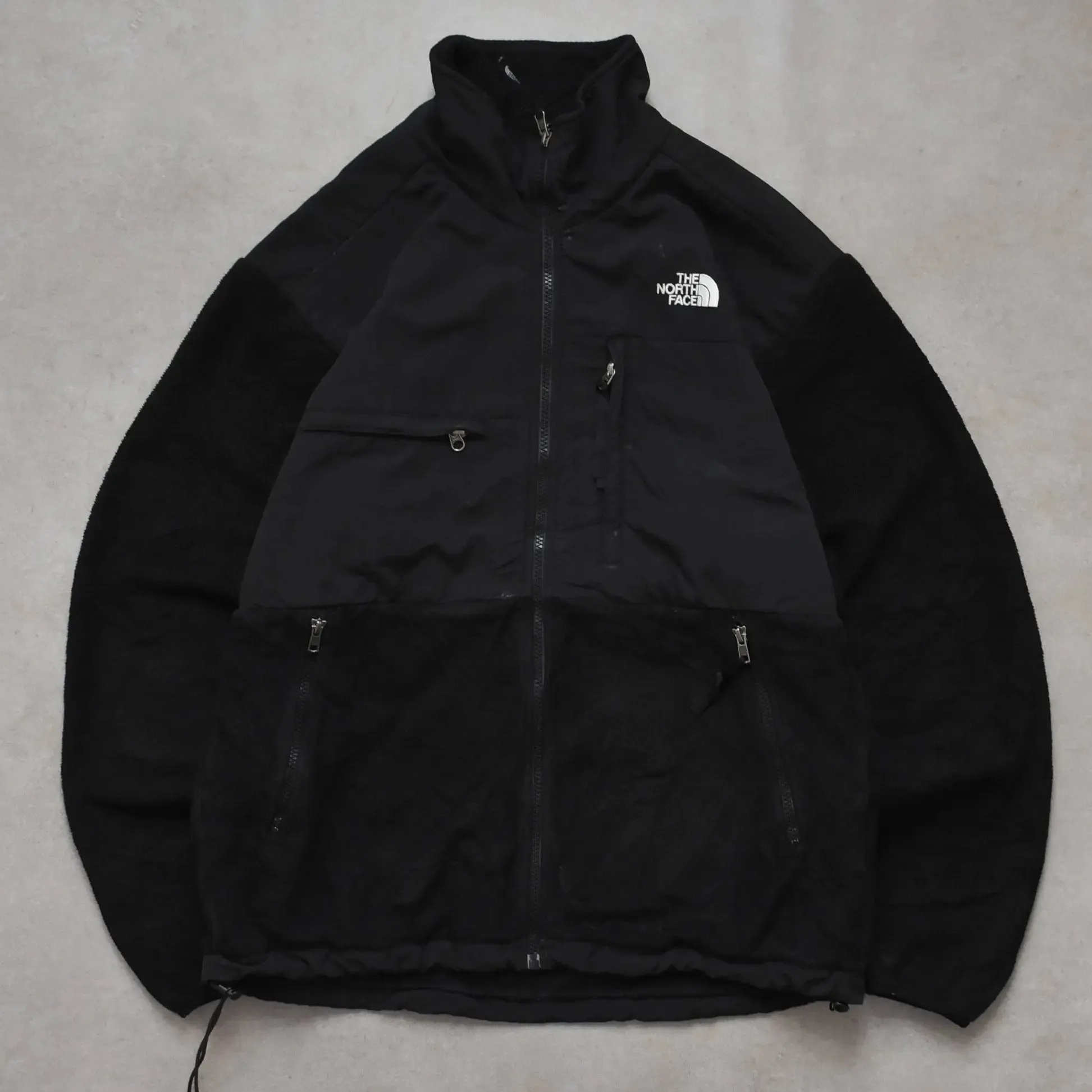 1990s The North Face Black Denali Jacket - M