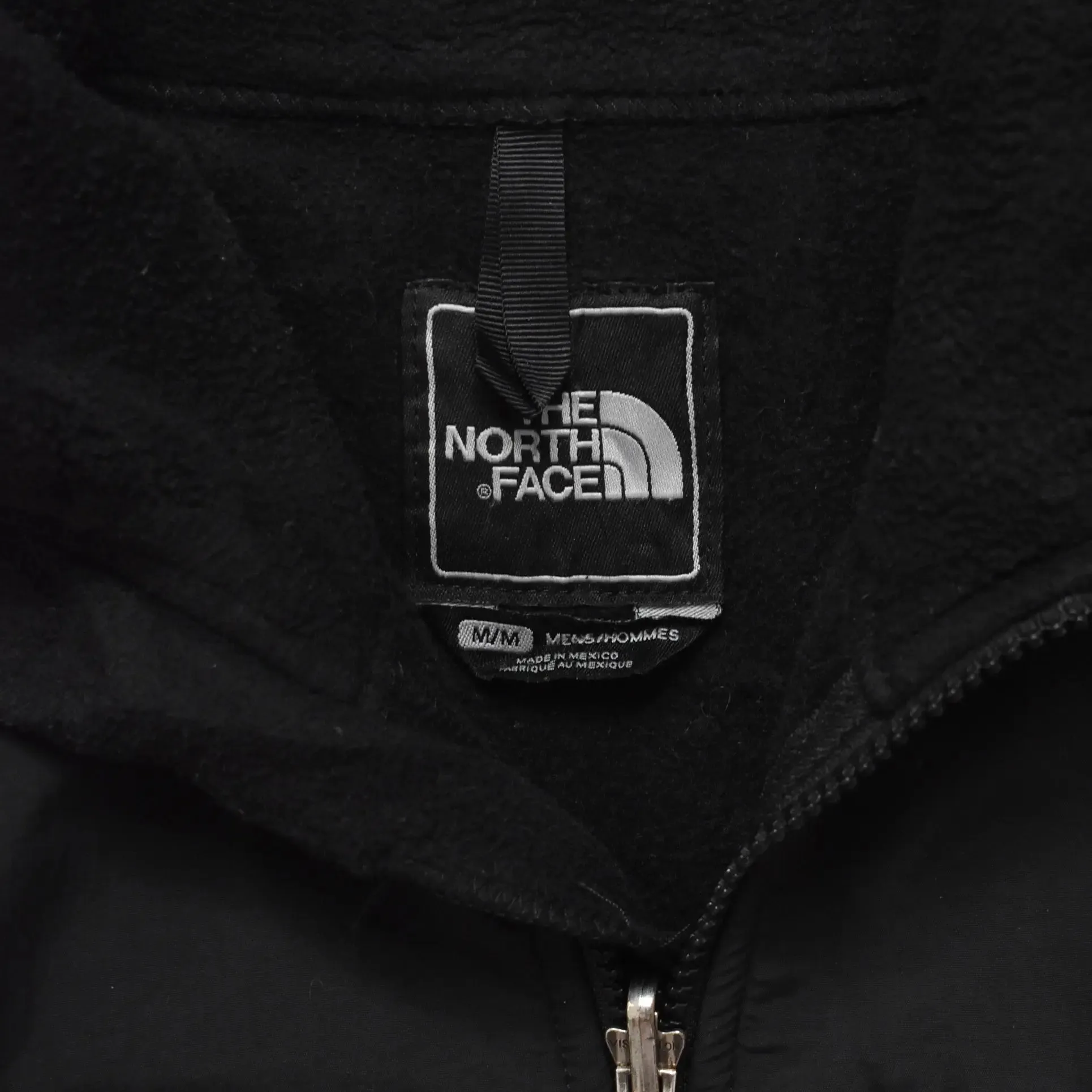 1990s The North Face Black Denali Jacket - M