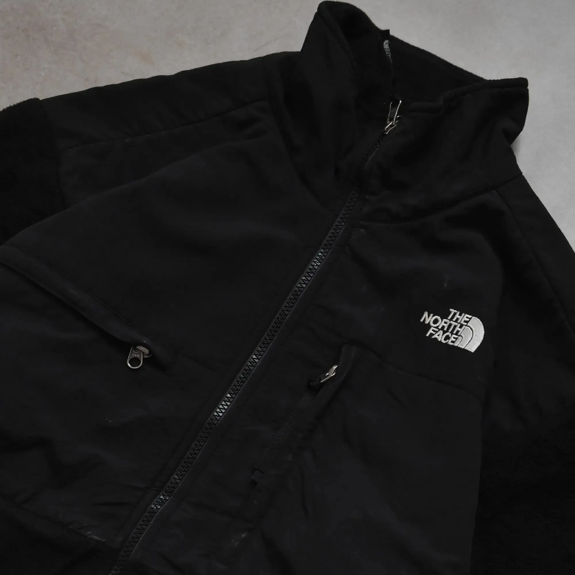 1990s The North Face Black Denali Jacket - M