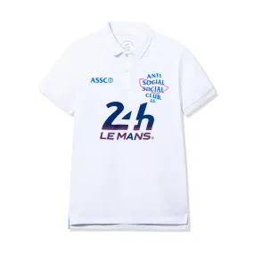 24 Heures Du Mans Polo - White