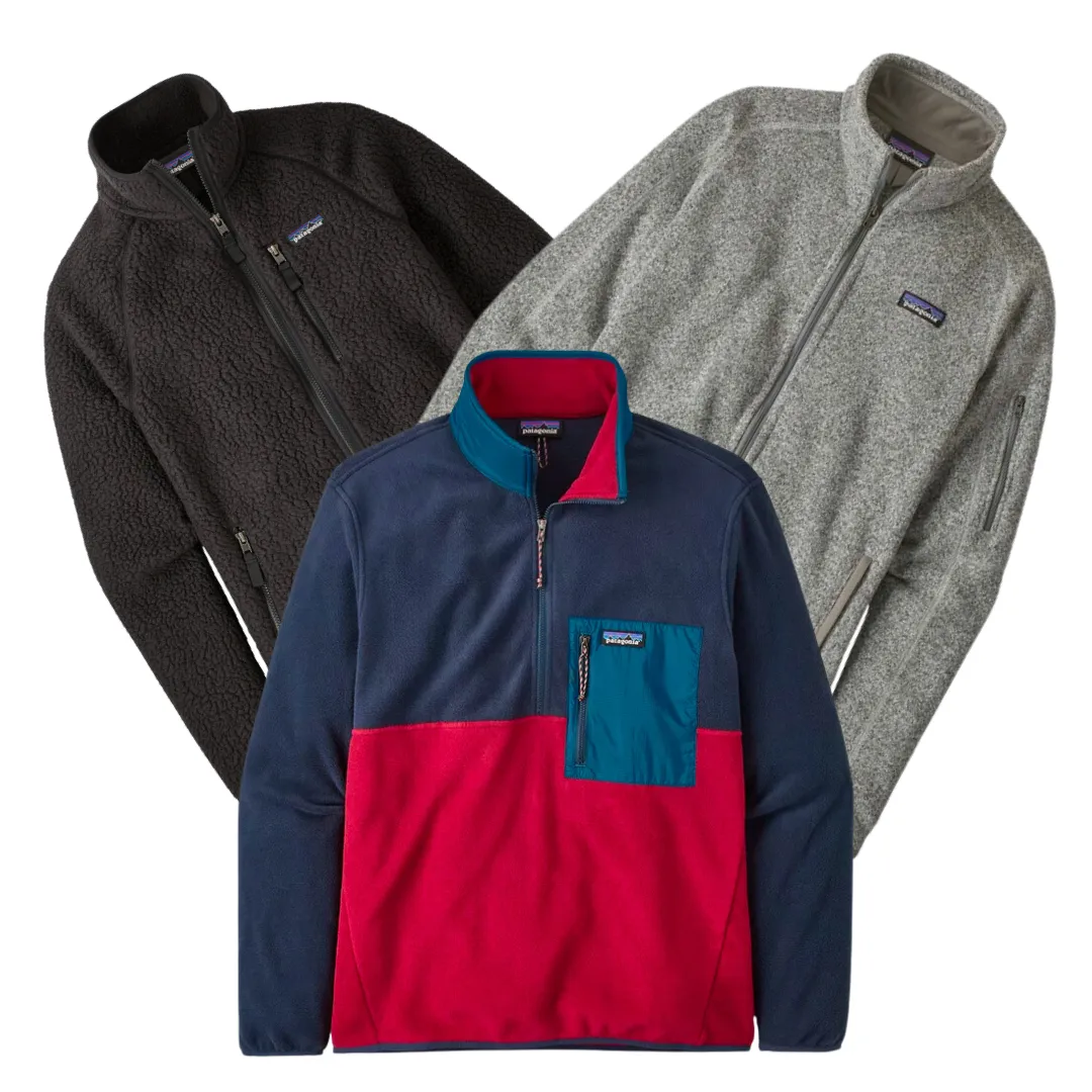 50x Patagonia Fleece Sweaters