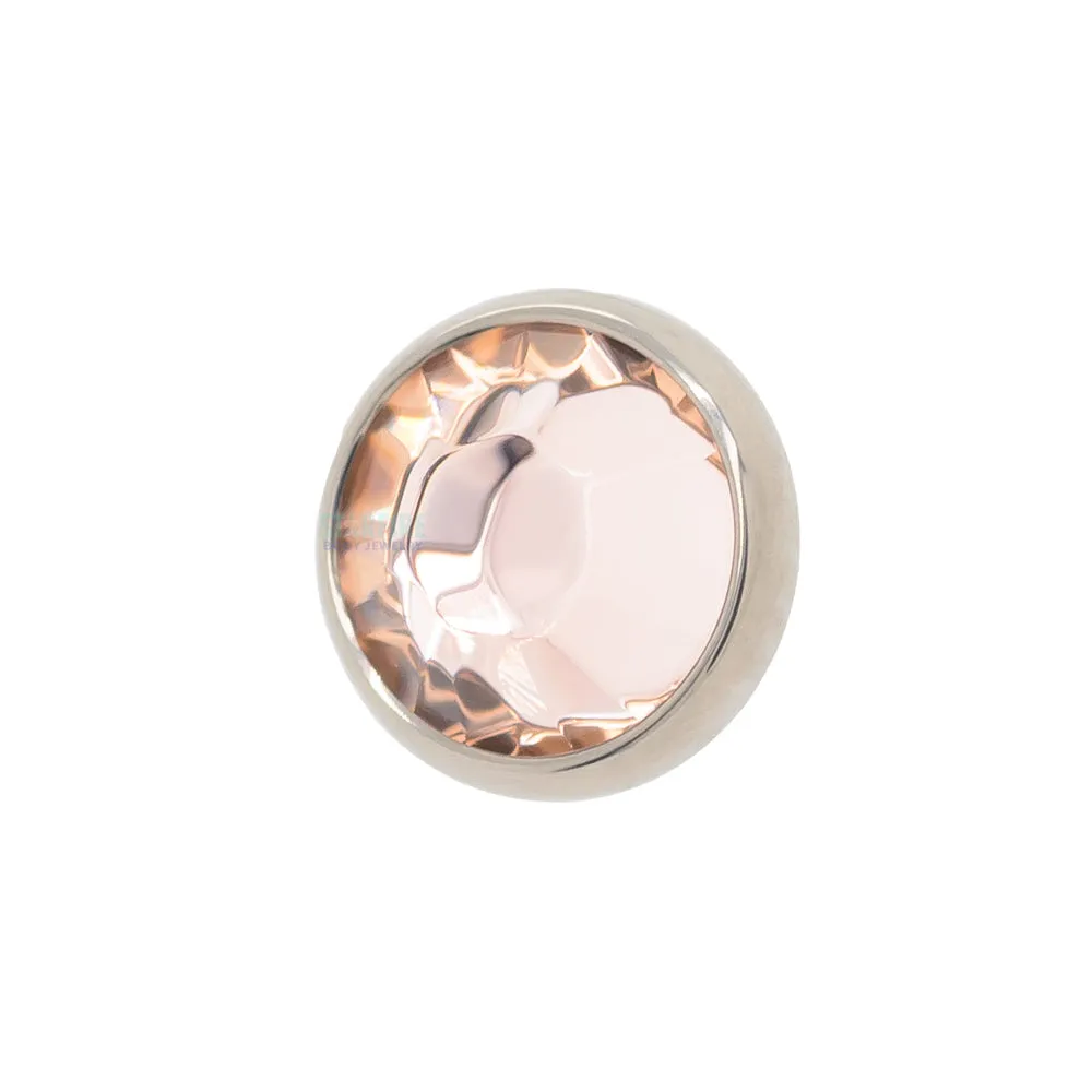 6mm Crystal Threaded End Gem