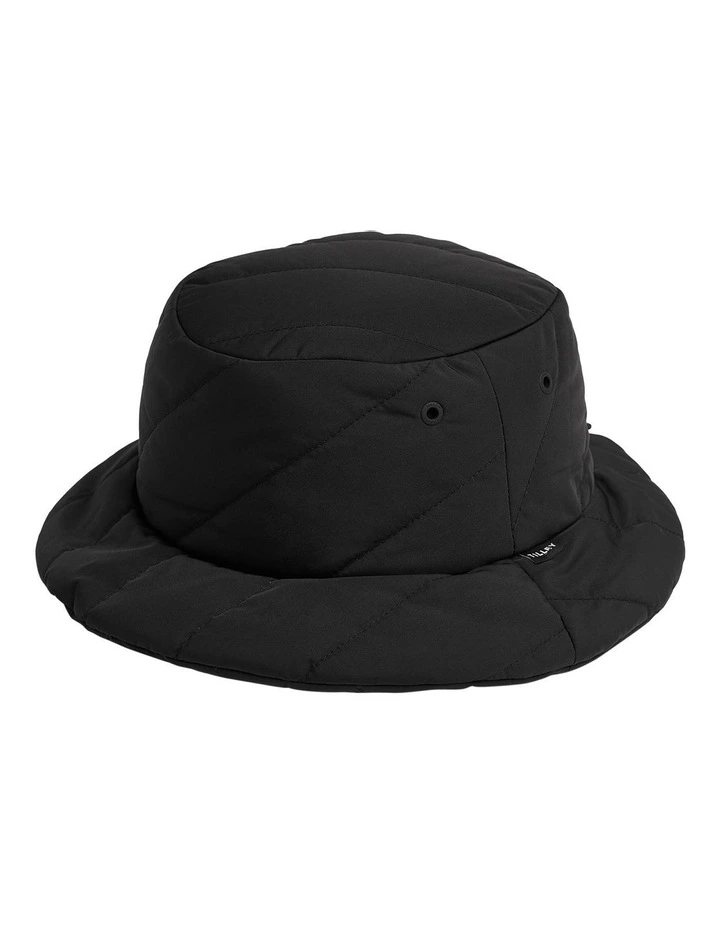 Abbott Bucket Hat in Black