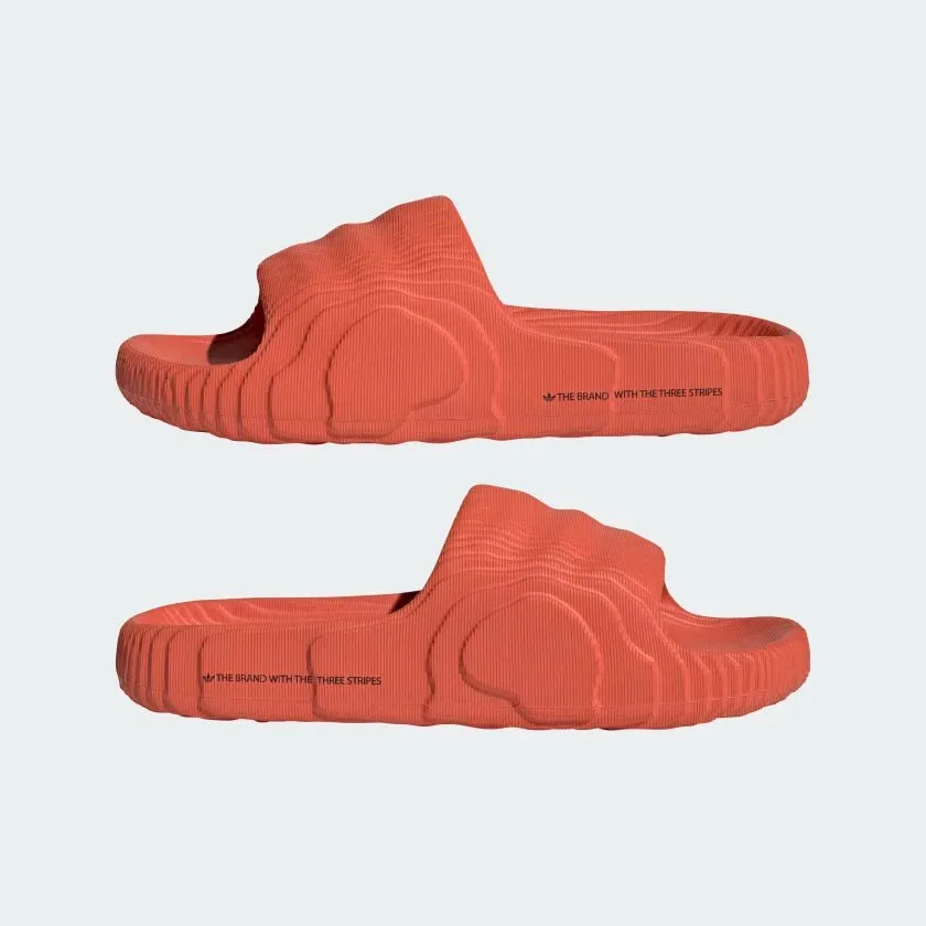 Men's adidas Adilette 22 Red Slides (Preowned)