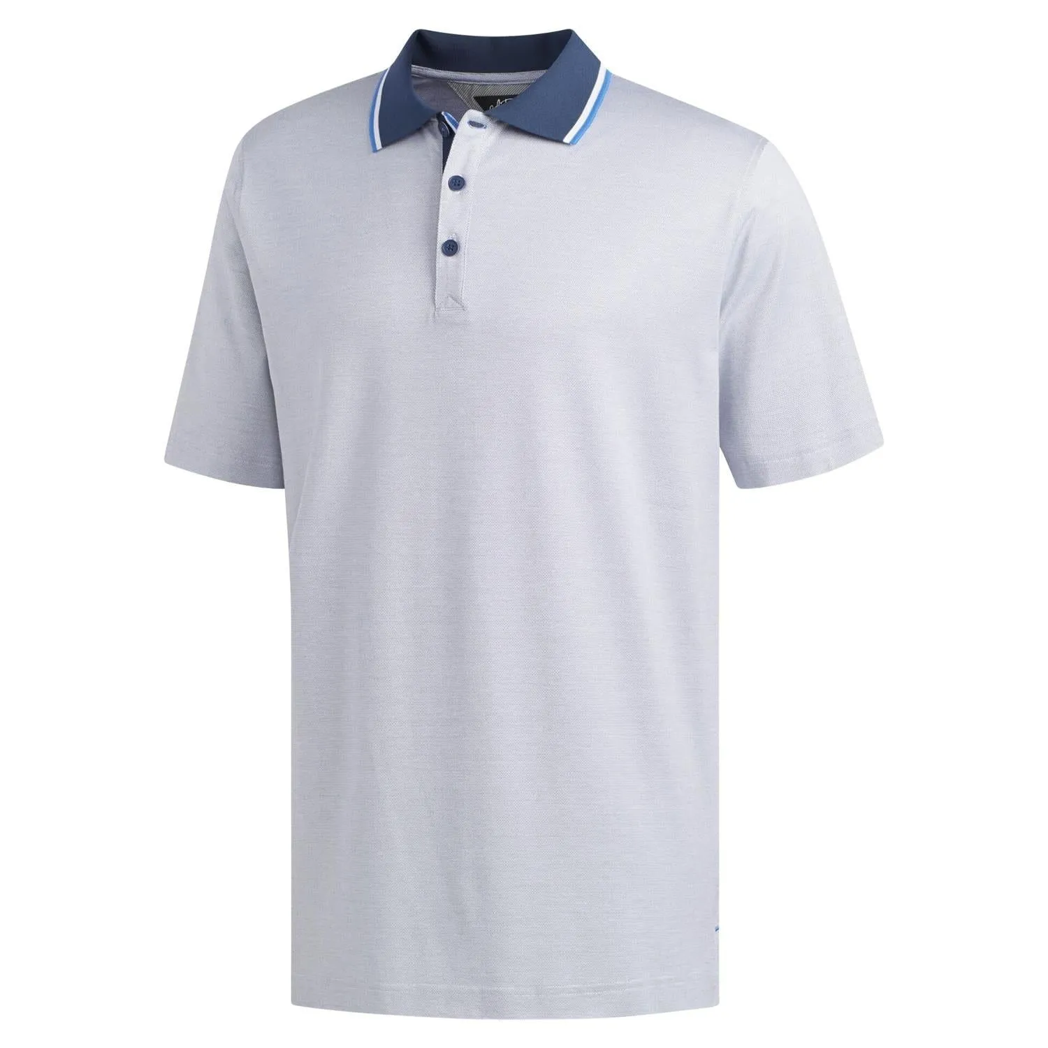 adidas Adipure Premium Two-Tone Polo Shirt - Light Blue