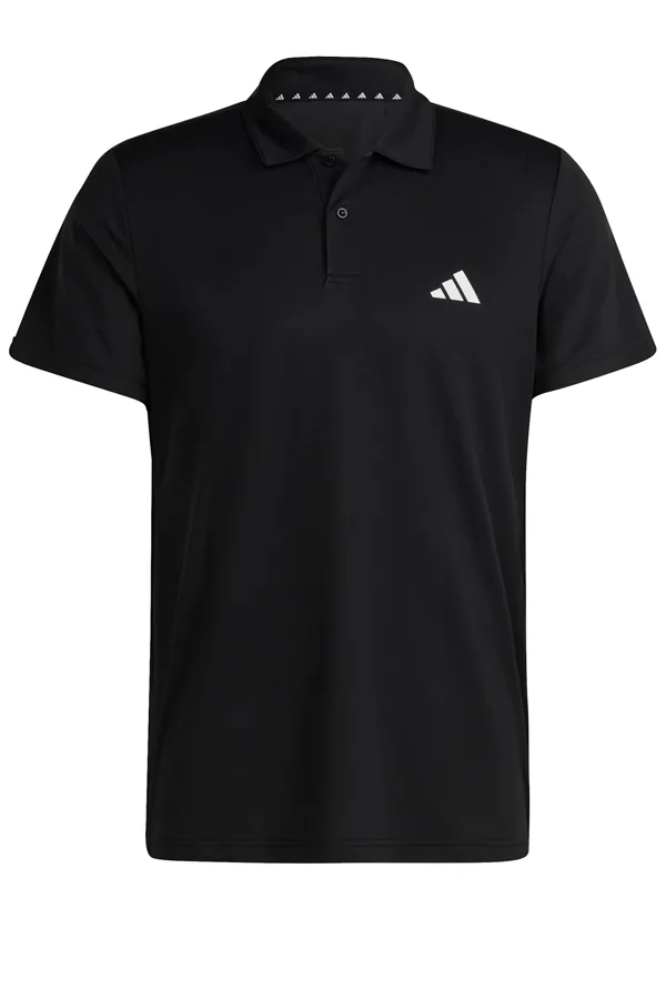 Adidas Black Polo Shirt Aeroready