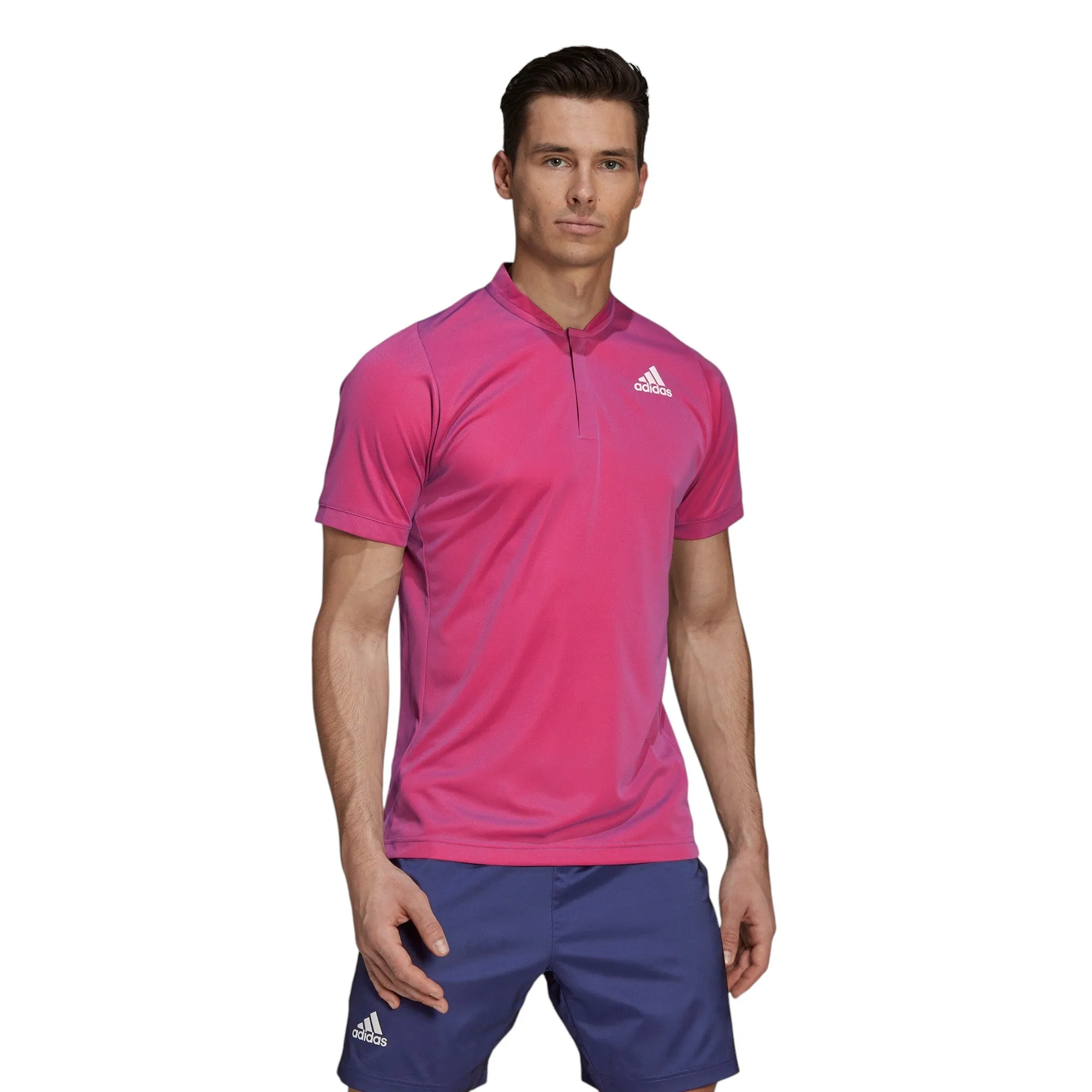 adidas Tennis Primeblue Freelift Polo Shirt - Purple