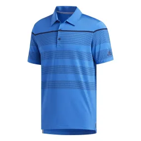 adidas Ultimate365 Dash Stripe Polo Shirt - Blue