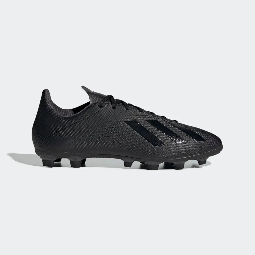 Adidas X 19.4 Flexible Ground Soccer Cleats - Black