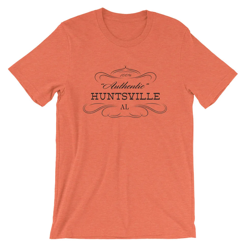 Huntsville Alabama T-Shirt - Unisex Short Sleeve - Authentic