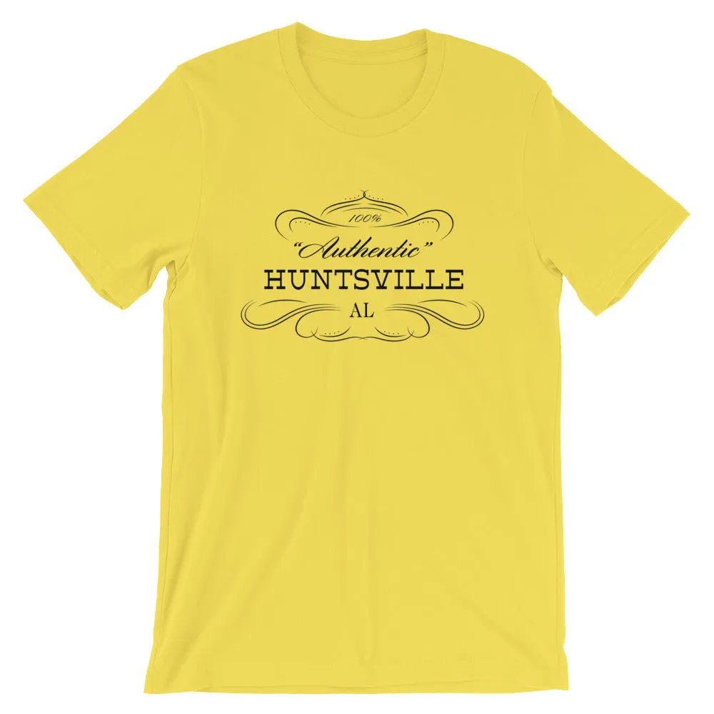 Huntsville Alabama T-Shirt - Unisex Short Sleeve - Authentic