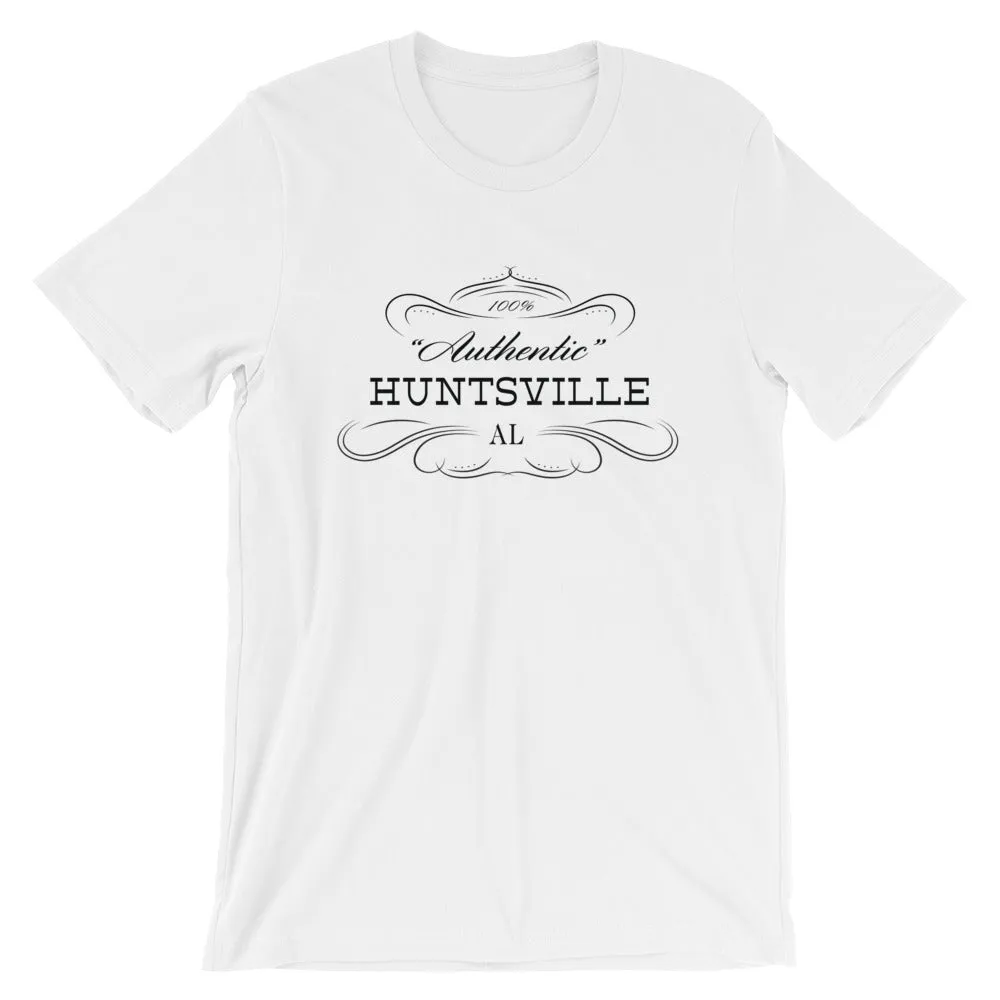 Huntsville Alabama T-Shirt - Unisex Short Sleeve - Authentic