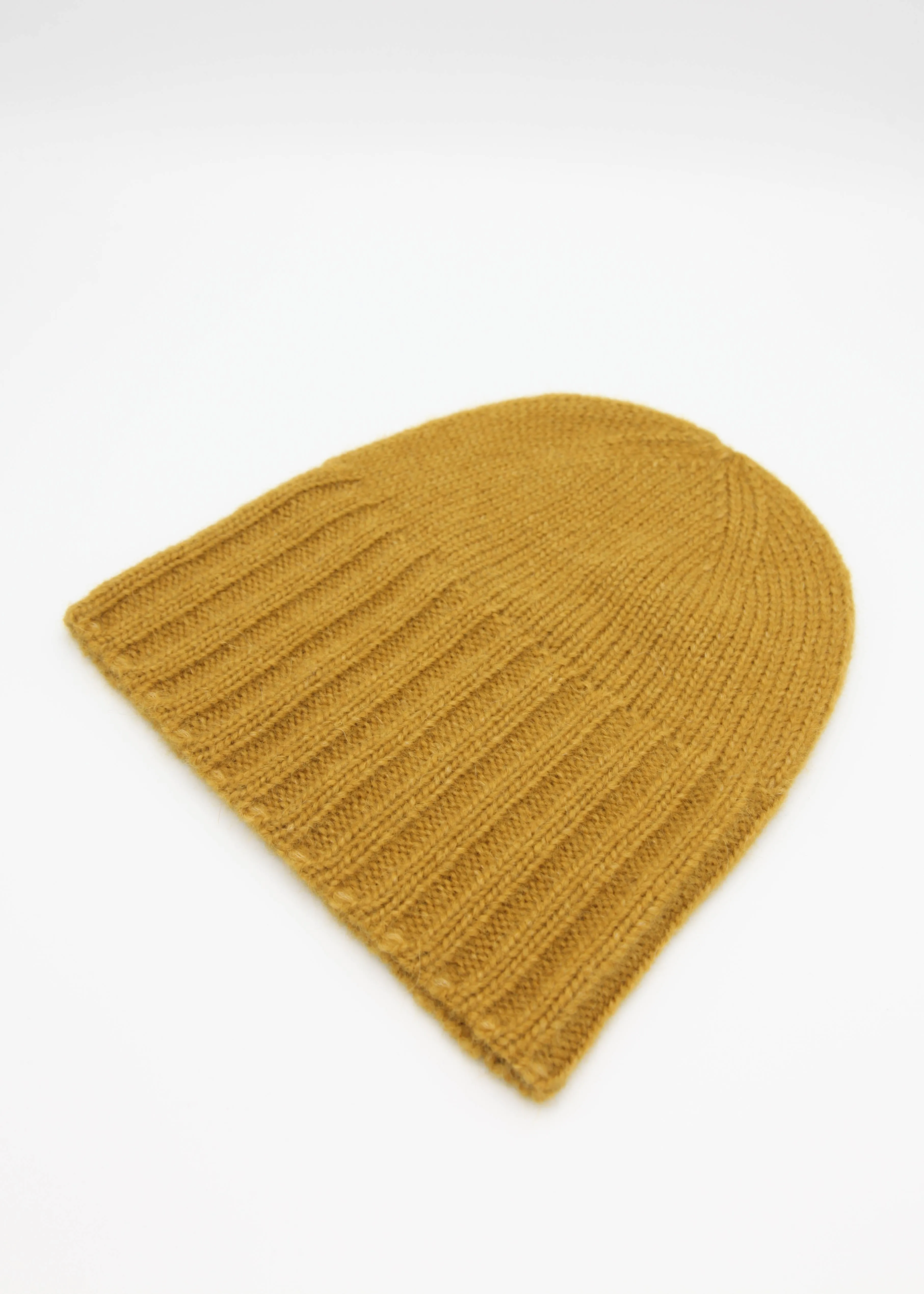 Alpaca Hand Knit Flat Hat