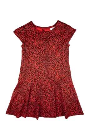 Animal Print Knit Dress