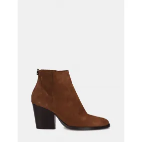 Ankle boots with croute heel