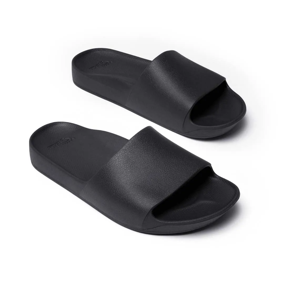 Arch Support Slides - Classic - Black