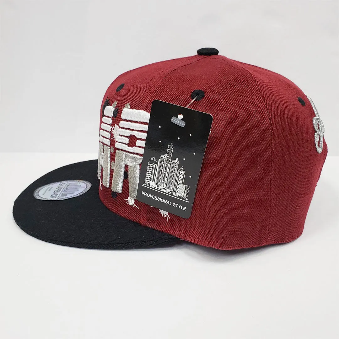 Arizona Football Phoenix Snapback Hat - Burgundy -> Arizona Football Phoenix Snapback Cap - Maroon