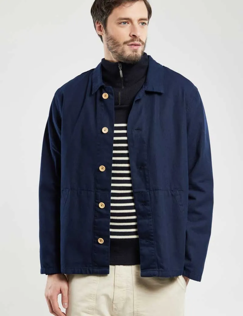 Armor Lux Fishermans Jacket Deep Marine