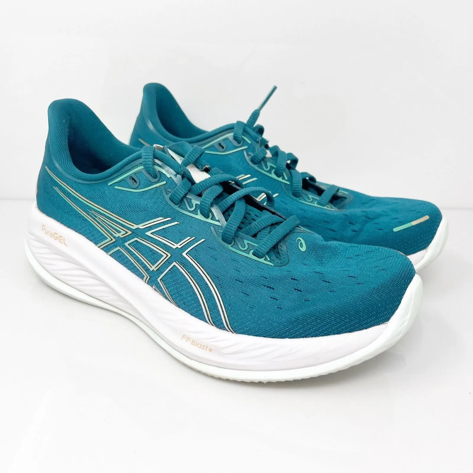 Asics Womens Gel Cumulus 26 1012B599 Blue Running Shoes Sneakers Size 8