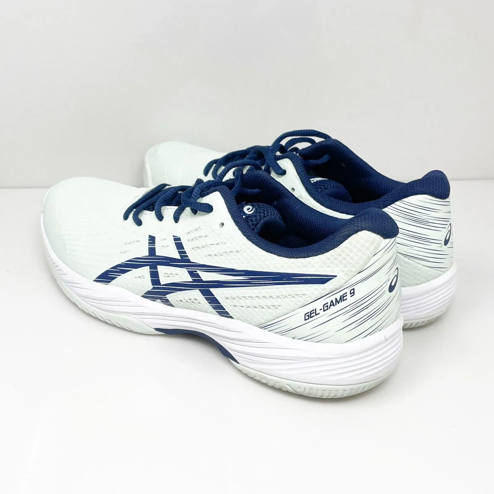 Asics Womens Gel Game 9 1042A211 Blue Running Shoes Sneakers Size 10