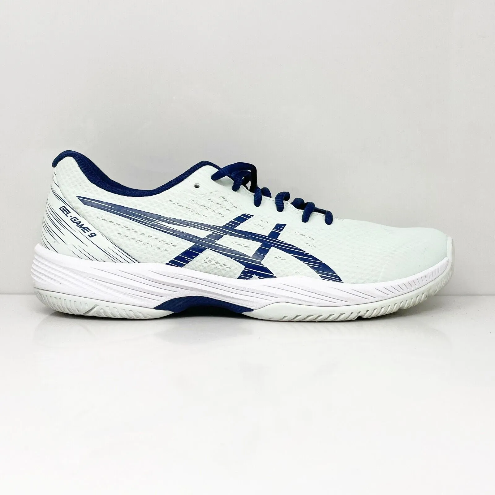 Asics Womens Gel Game 9 1042A211 Blue Running Shoes Sneakers Size 10