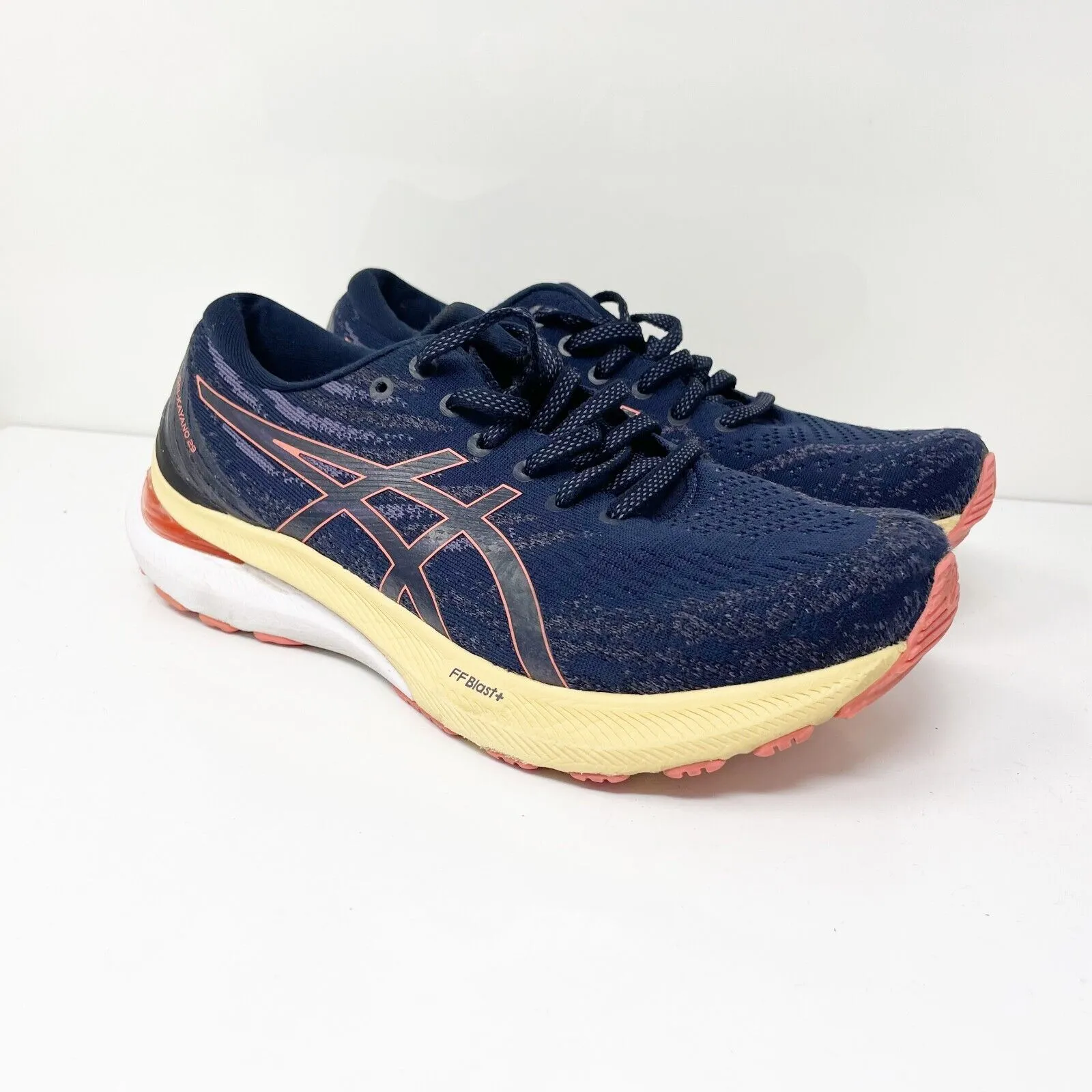 Asics Womens Gel Kayano 29 1012B272 Blue Running Shoes Sneakers Size 9