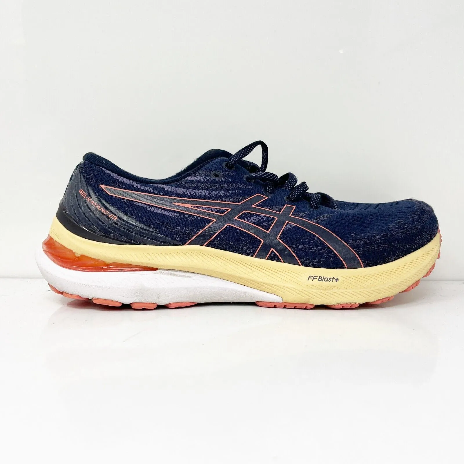 Asics Womens Gel Kayano 29 1012B272 Blue Running Shoes Sneakers Size 9