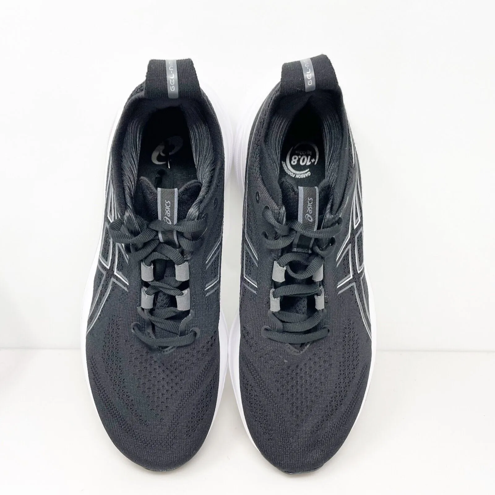 Asics Womens Gel Nimbus 26 1012B601 Black Running Shoes Sneakers Size 7.5