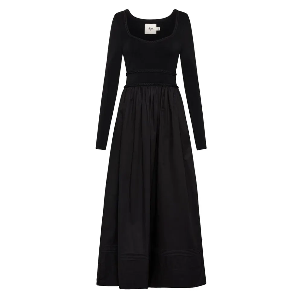 --Audrey Knit Midi Dress-