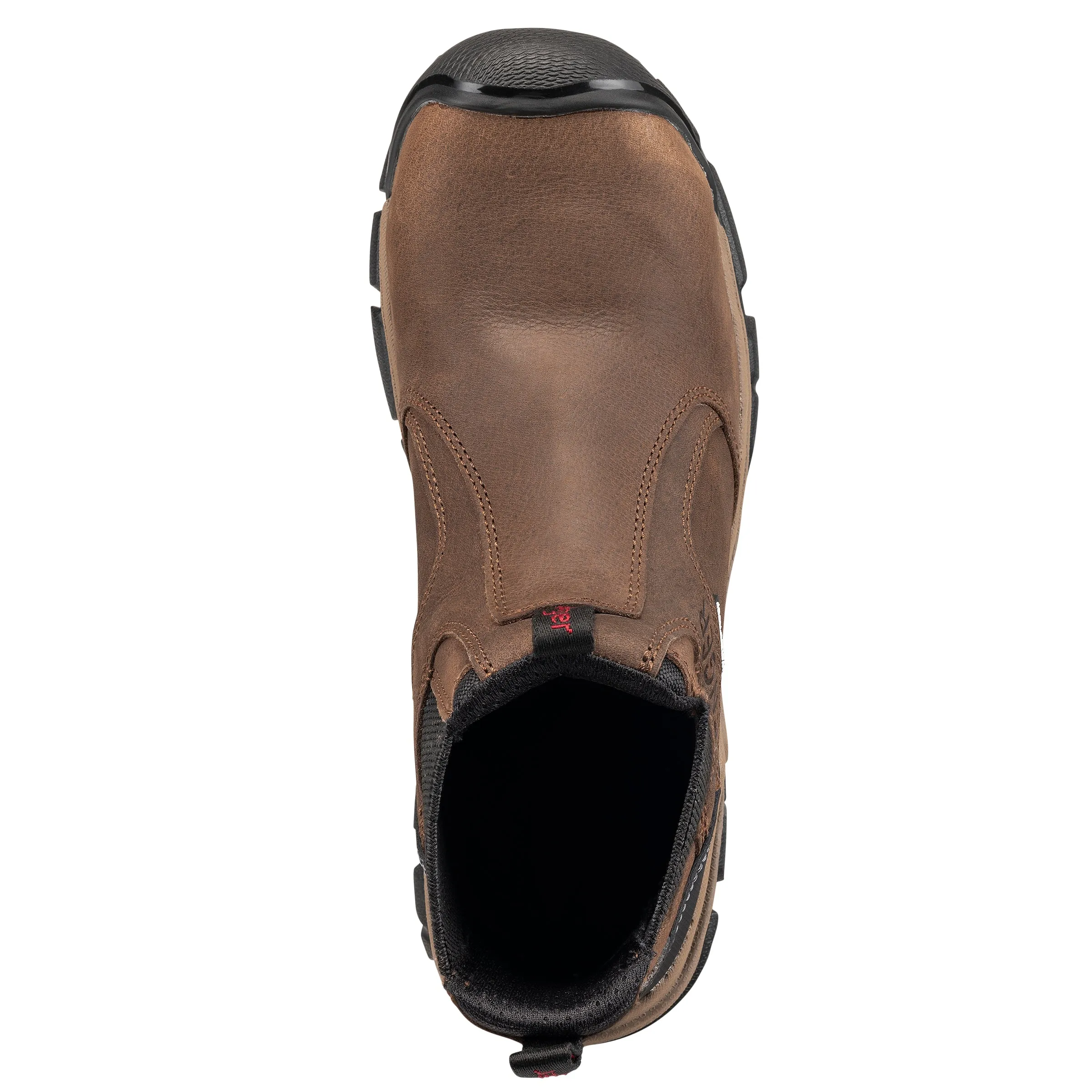 Avenger Ripsaw Brown Slip On Alloy Toe Work Shoe - Waterproof.