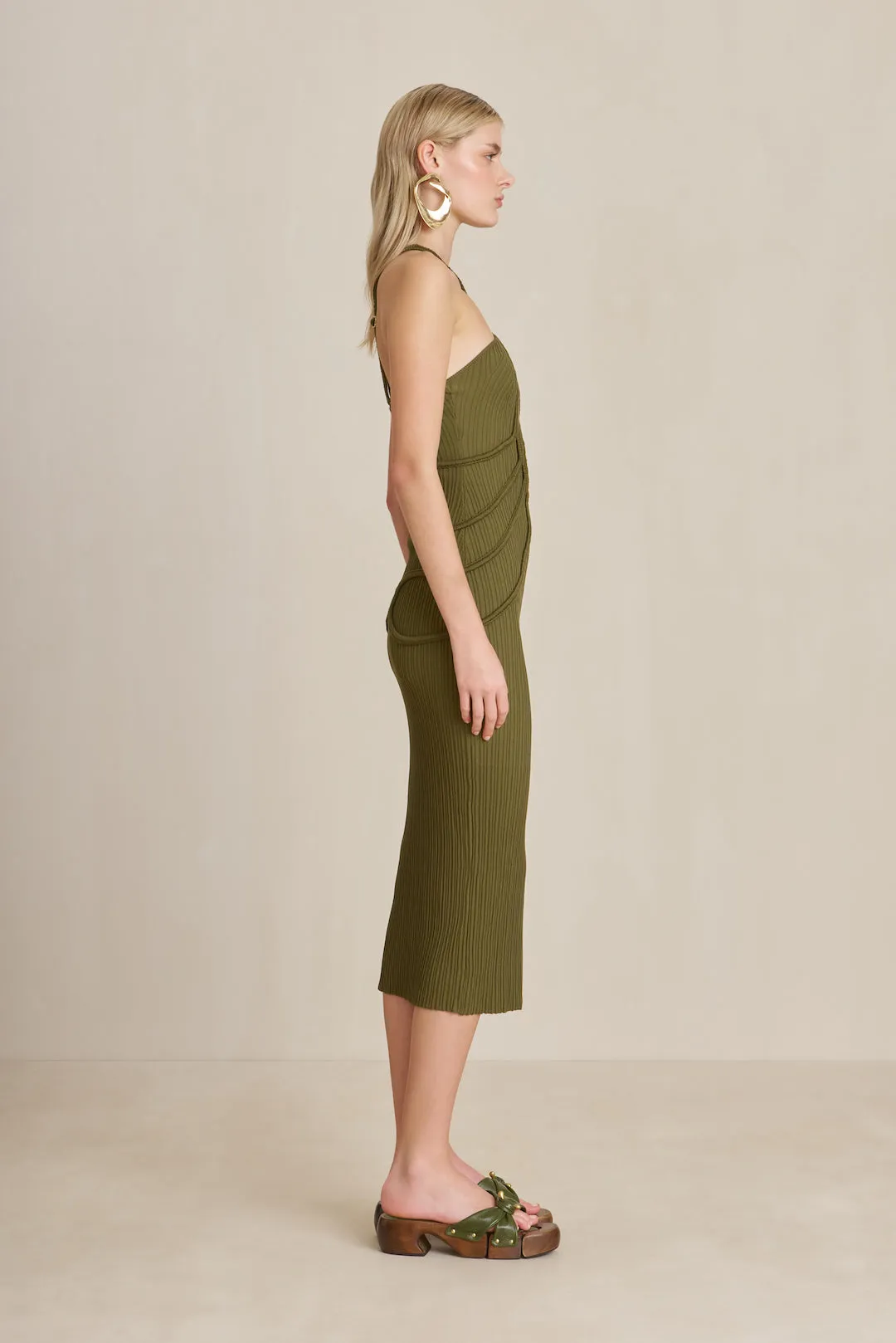 AVERY KNIT DRESS - SERPENT