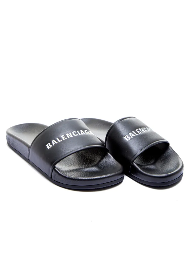 Balenciaga Piscine Flat Sandal | Credomen