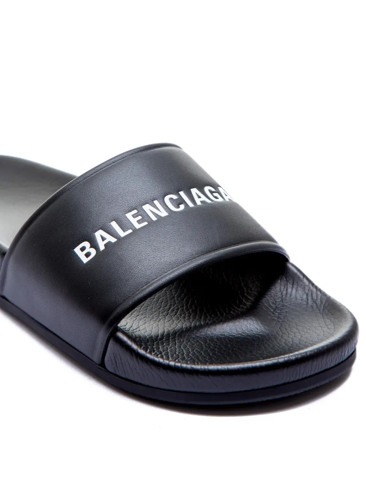 Balenciaga Piscine Flat Sandal | Credomen