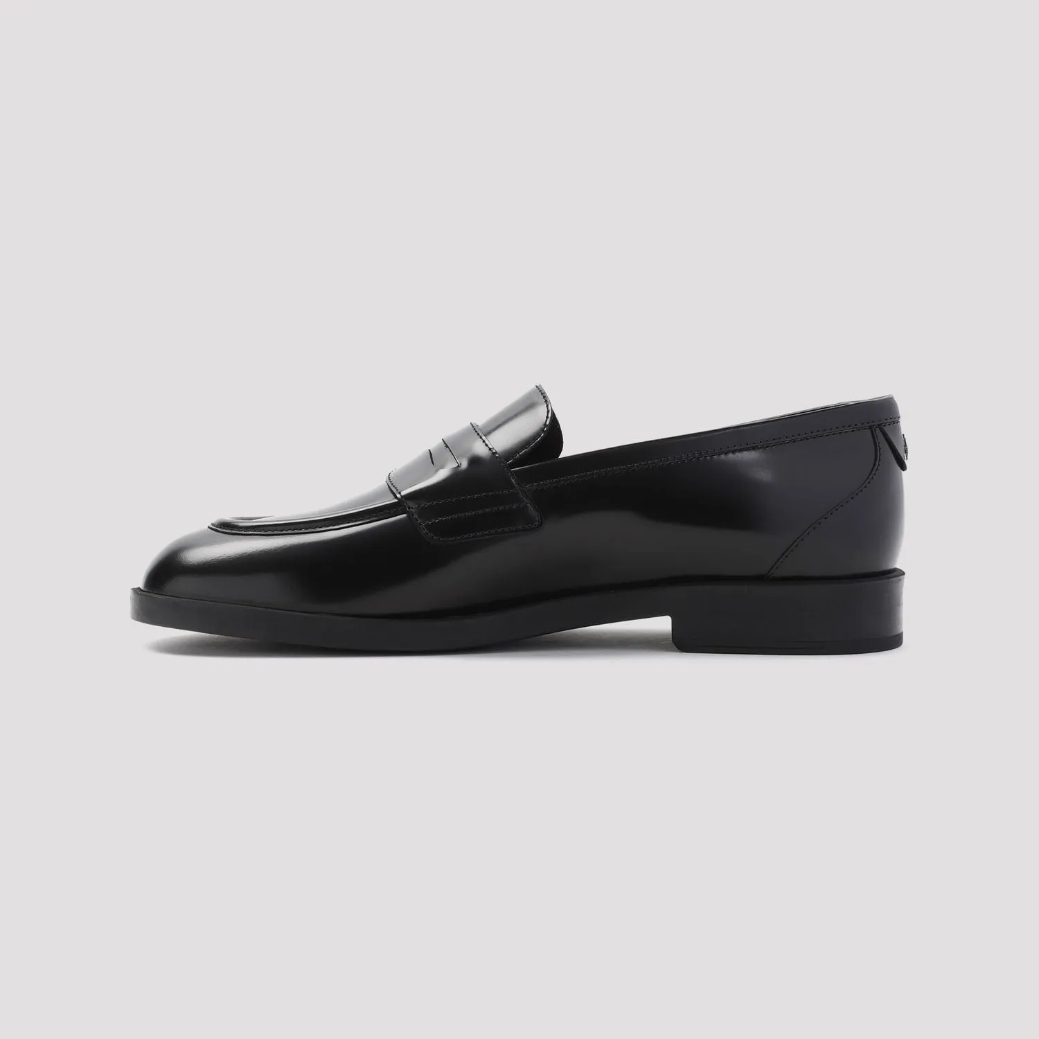 Luxurious Black Leather Moccasins by BALLY