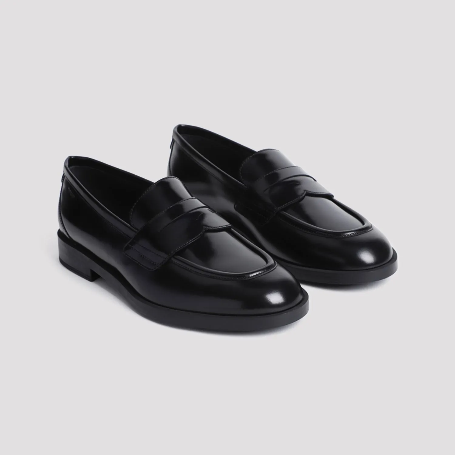 Luxurious Black Leather Moccasins by BALLY