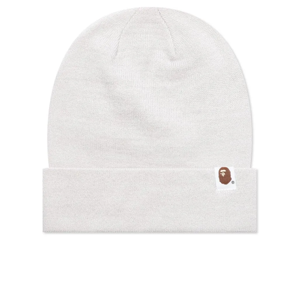 Bape Gray Knit Cap