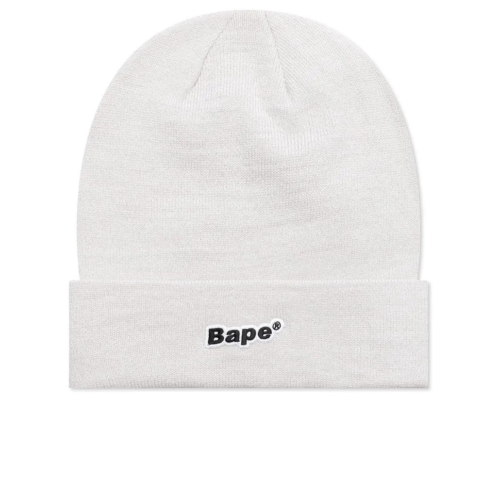 Bape Gray Knit Cap