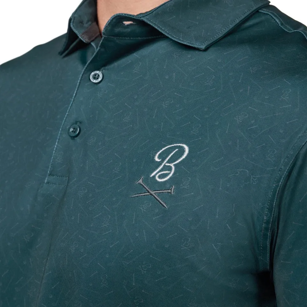 Barstool Golf Performance Printed Polo