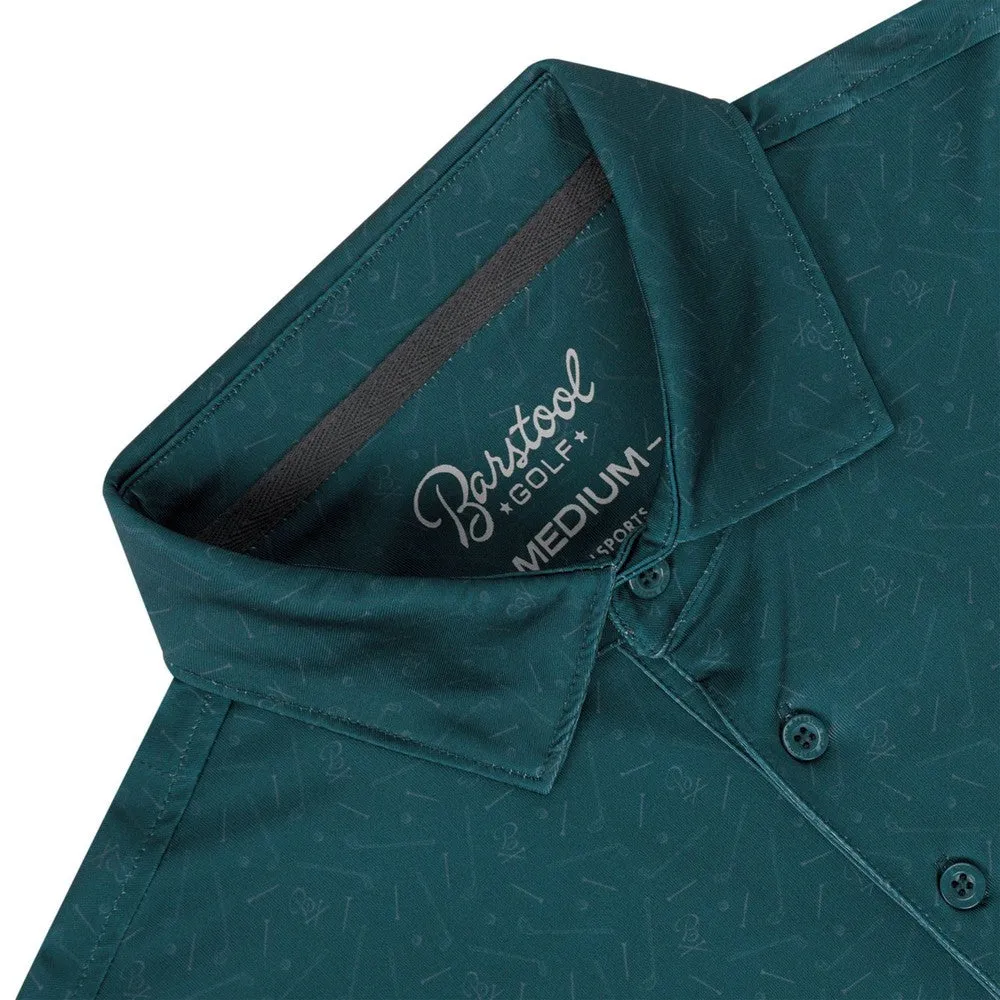 Barstool Golf Performance Printed Polo