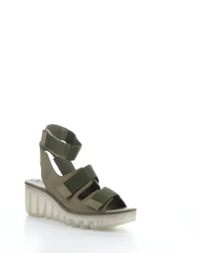 Green Velcro Sandals BECH474FLY