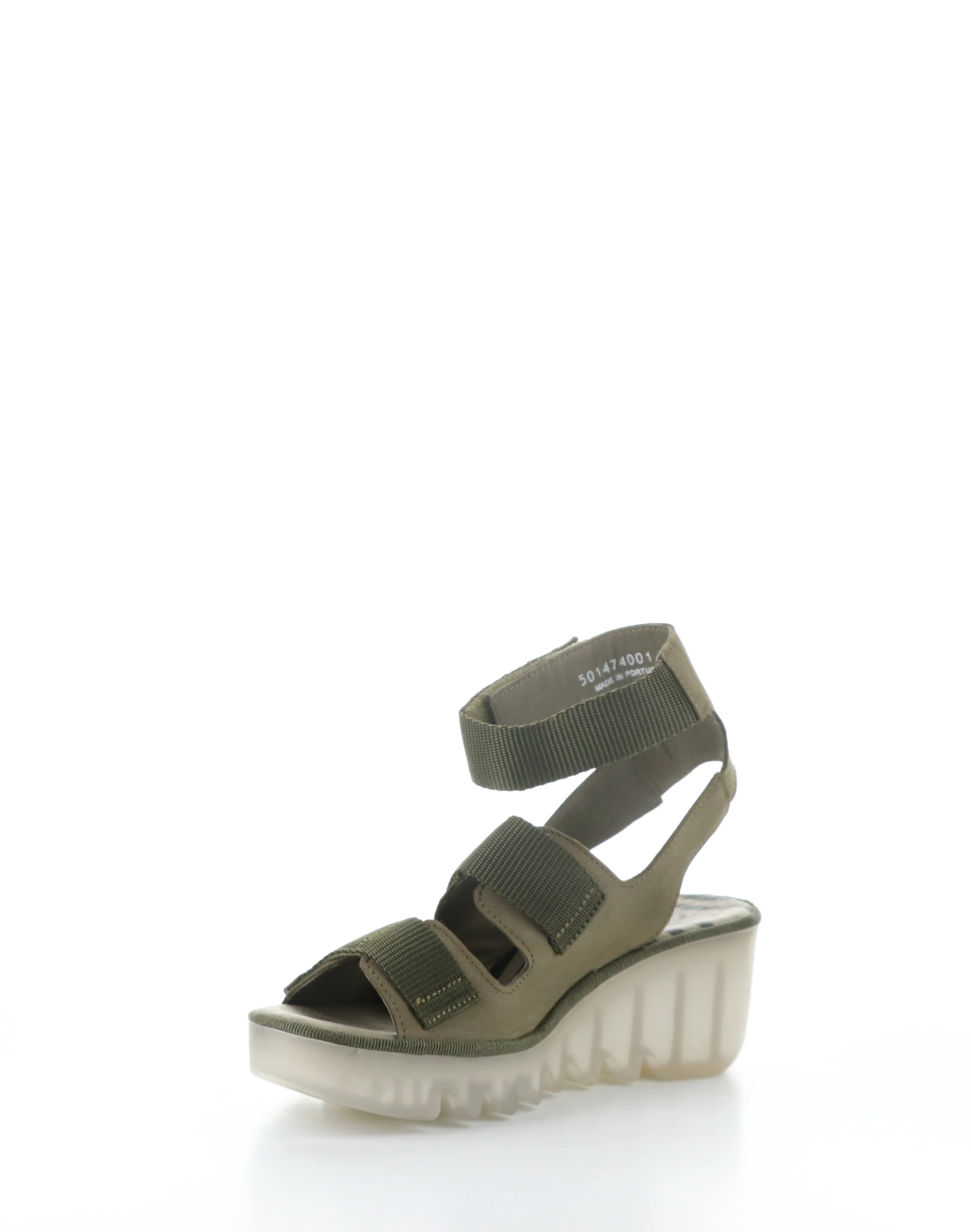 Green Velcro Sandals BECH474FLY