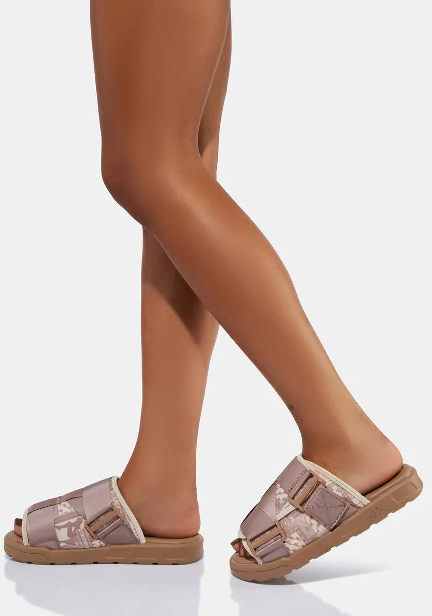 Beige Authentic Nuuk 1 Slide Sandals-