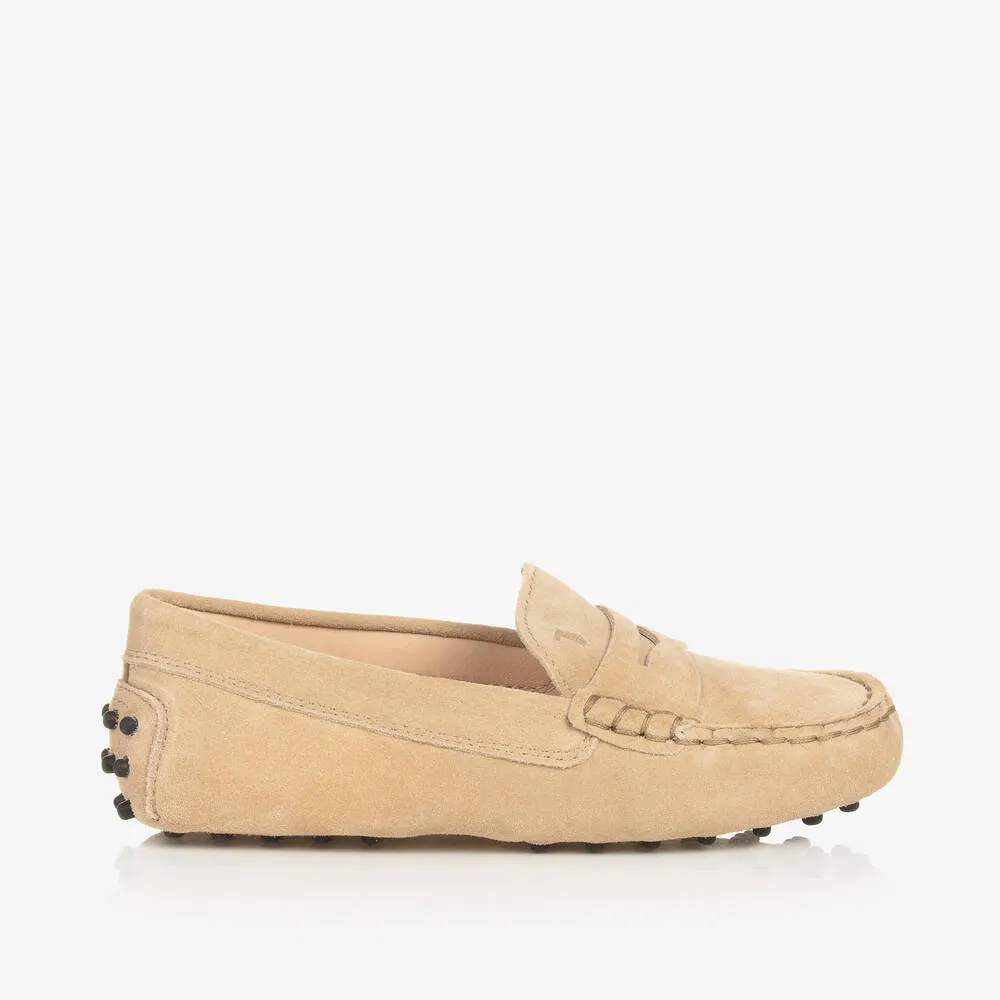 Beige Moccasins