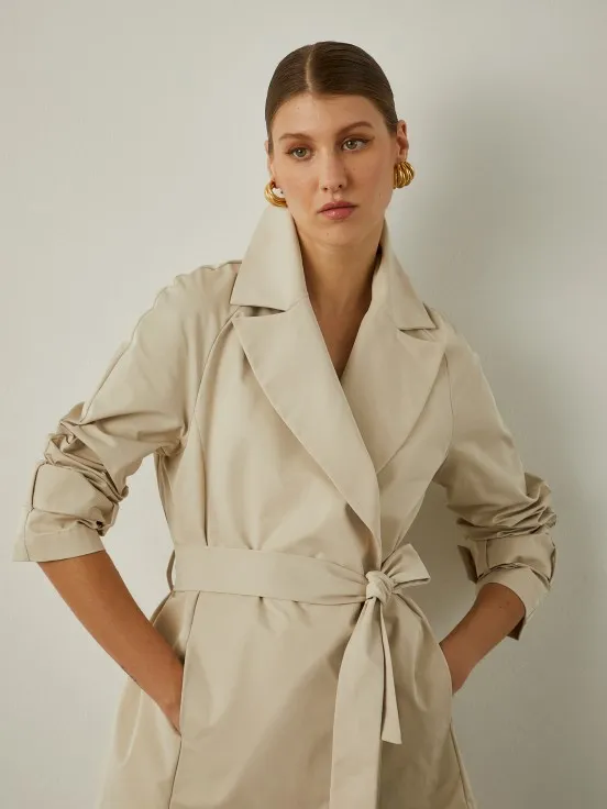 Belted Trench Coat