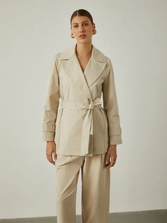 Belted Trench Coat