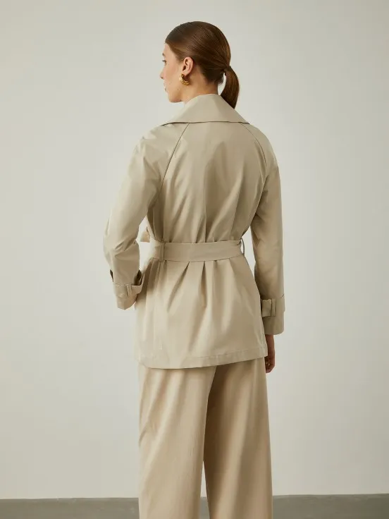 Belted Trench Coat